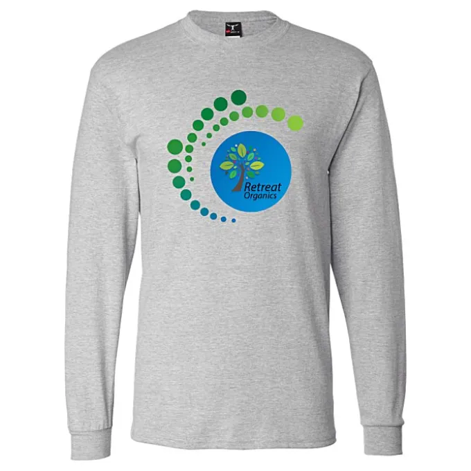 Hanes Beefy-T LS - Full Color - Colors