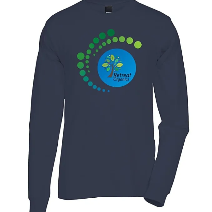 Hanes Beefy-T LS - Full Color - Colors