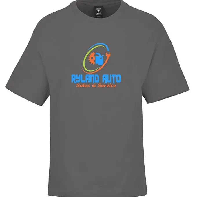 Hanes Beefy-T Retro T-Shirt - Full Color