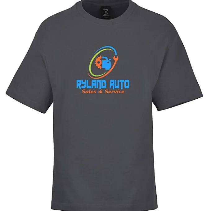 Hanes Beefy-T Retro T-Shirt - Full Color