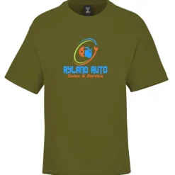 Hanes Beefy-T Retro T-Shirt - Full Color