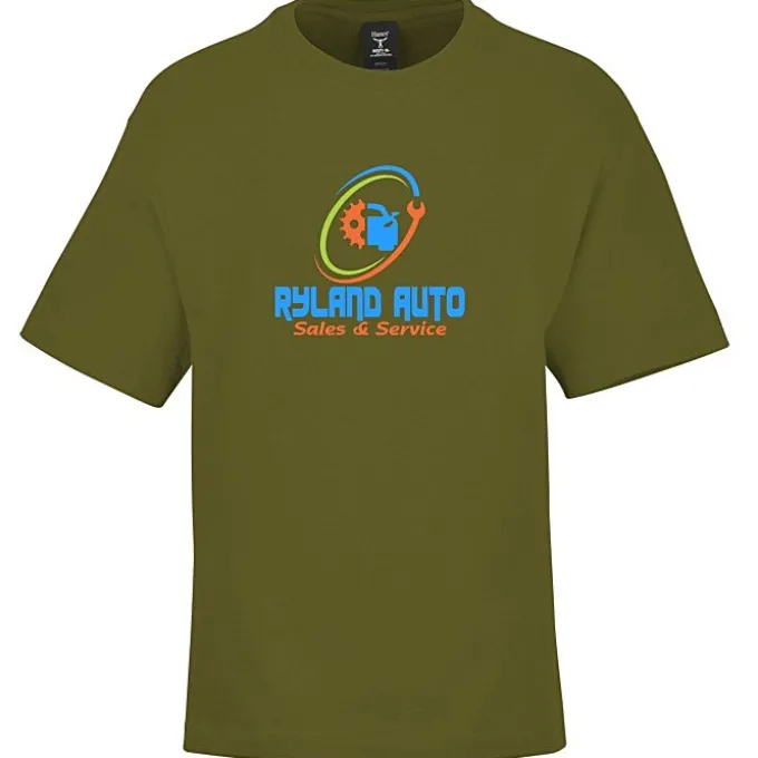 Hanes Beefy-T Retro T-Shirt - Full Color
