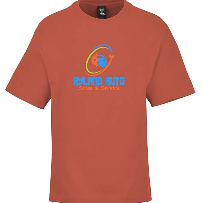 Hanes Beefy-T Retro T-Shirt - Full Color