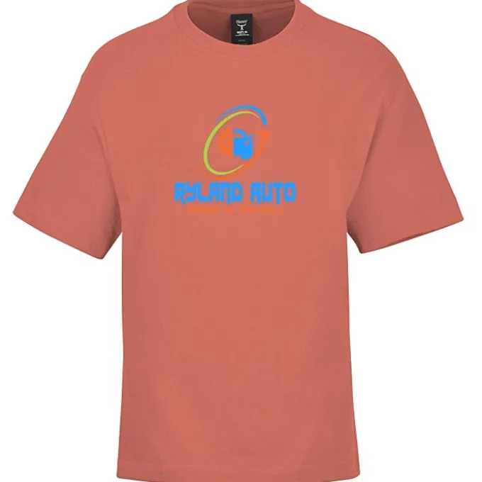 Hanes Beefy-T Retro T-Shirt - Full Color