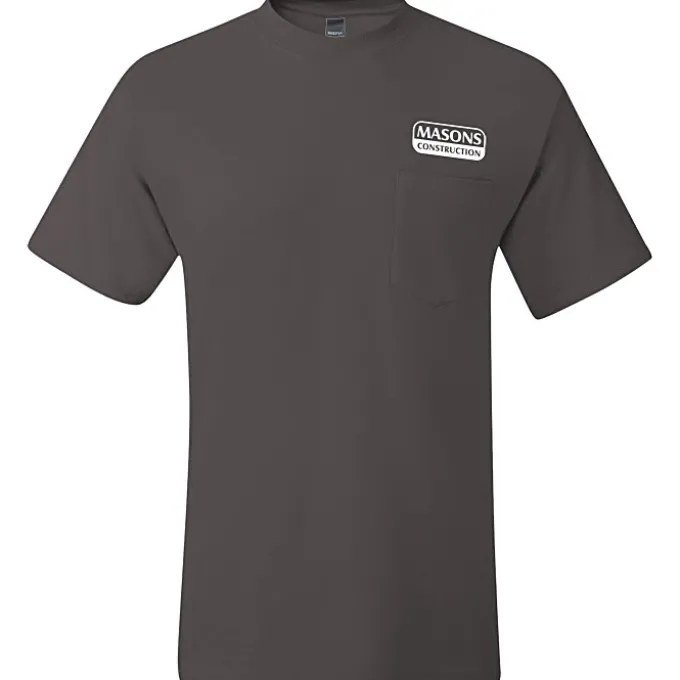 Hanes Beefy-T with Pocket