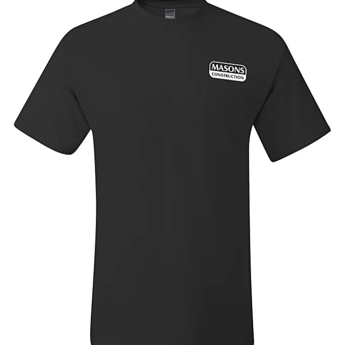 Hanes Beefy-T with Pocket