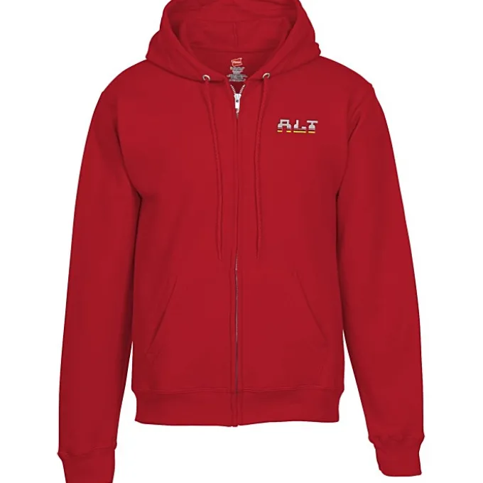 Hanes ComfortBlend Full-Zip Sweatshirt - Embroidered