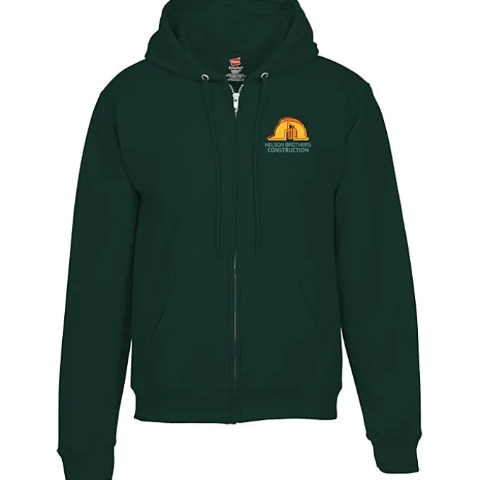 Hanes ComfortBlend Full-Zip Sweatshirt - Full Color