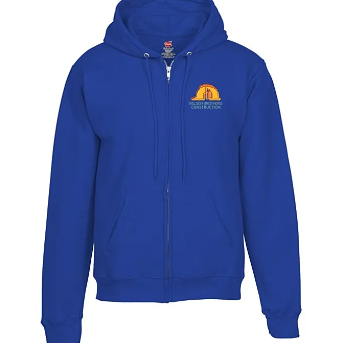 Hanes ComfortBlend Full-Zip Sweatshirt - Full Color