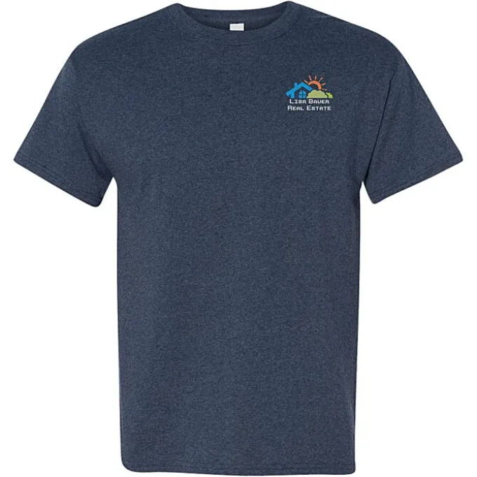 Hanes 50/50 ComfortBlend T-Shirt - Embroidered