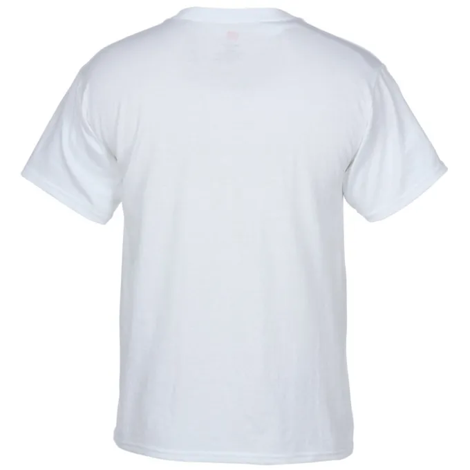 Hanes 50/50 ComfortBlend T-Shirt - Screen - White