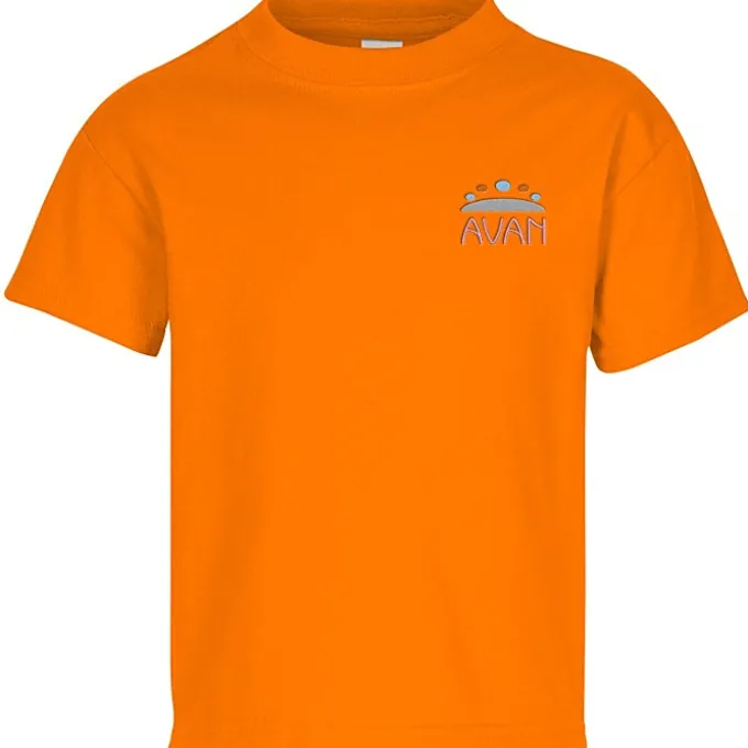 Hanes 50/50 ComfortBlend T-Shirt - Youth - Embroidered
