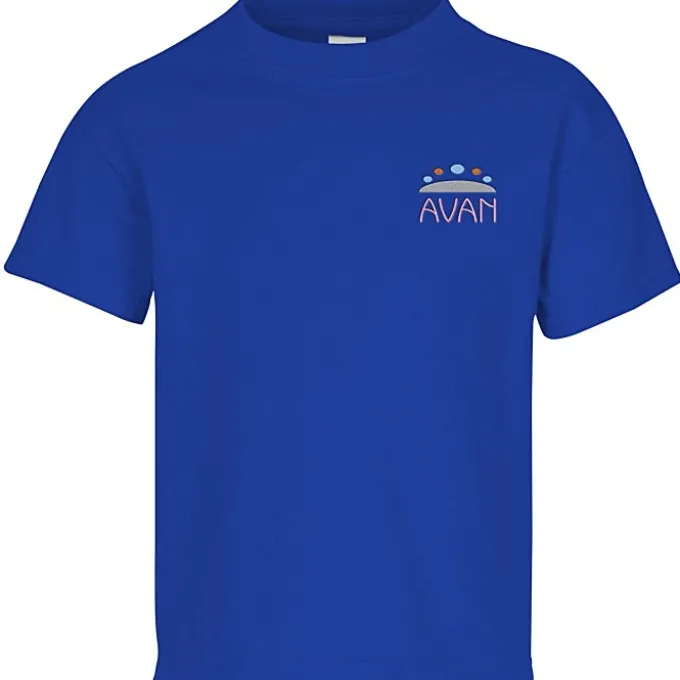 Hanes 50/50 ComfortBlend T-Shirt - Youth - Embroidered