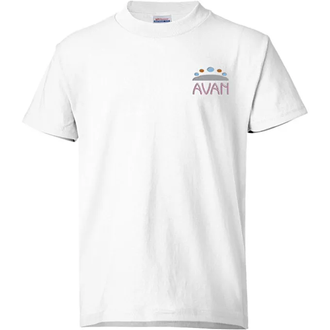 Hanes 50/50 ComfortBlend T-Shirt - Youth - Embroidered