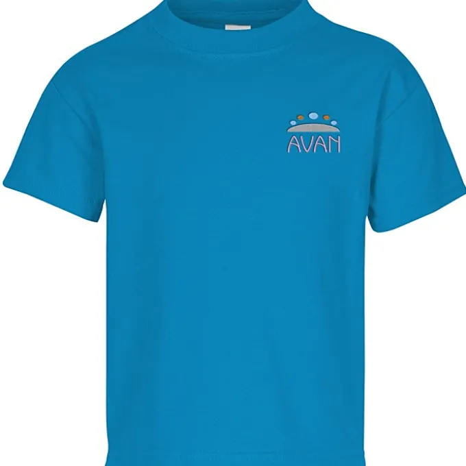 Hanes 50/50 ComfortBlend T-Shirt - Youth - Embroidered