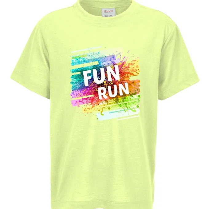 Hanes Cool Dri Cotton Touch T-Shirt - Youth - Full Color