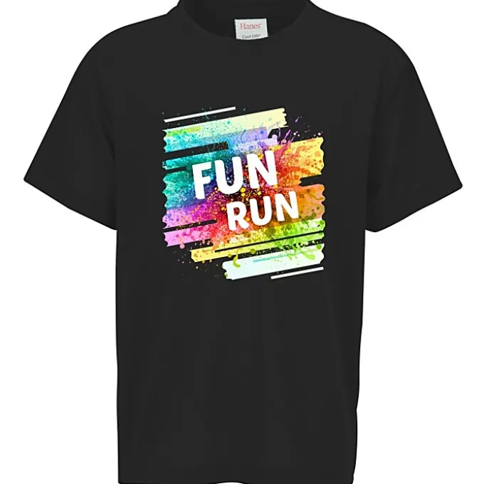 Hanes Cool Dri Cotton Touch T-Shirt - Youth - Full Color