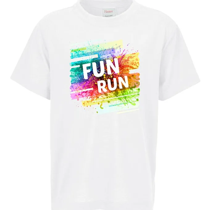 Hanes Cool Dri Cotton Touch T-Shirt - Youth - Full Color