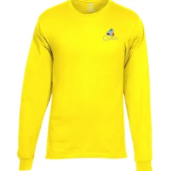Hanes Essential-T LS T-Shirt - Men's - Embroidered