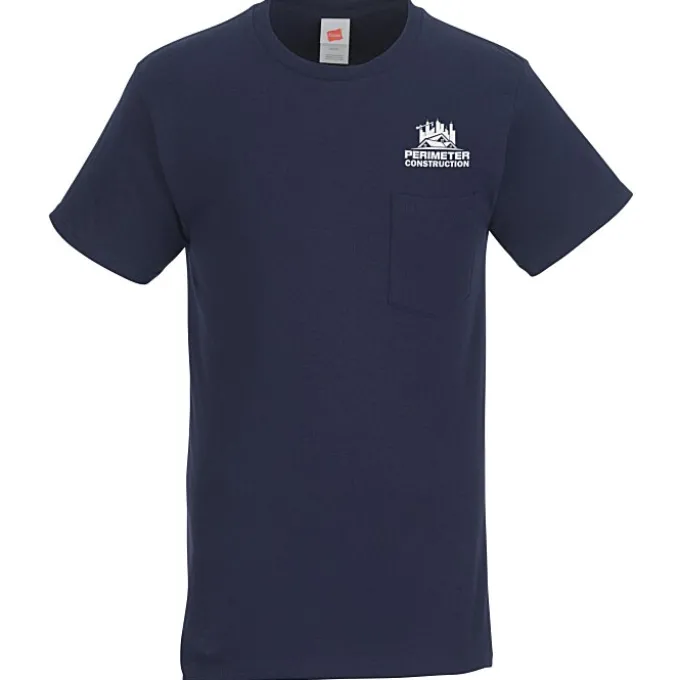 Hanes Essential-T Pocket T-Shirt