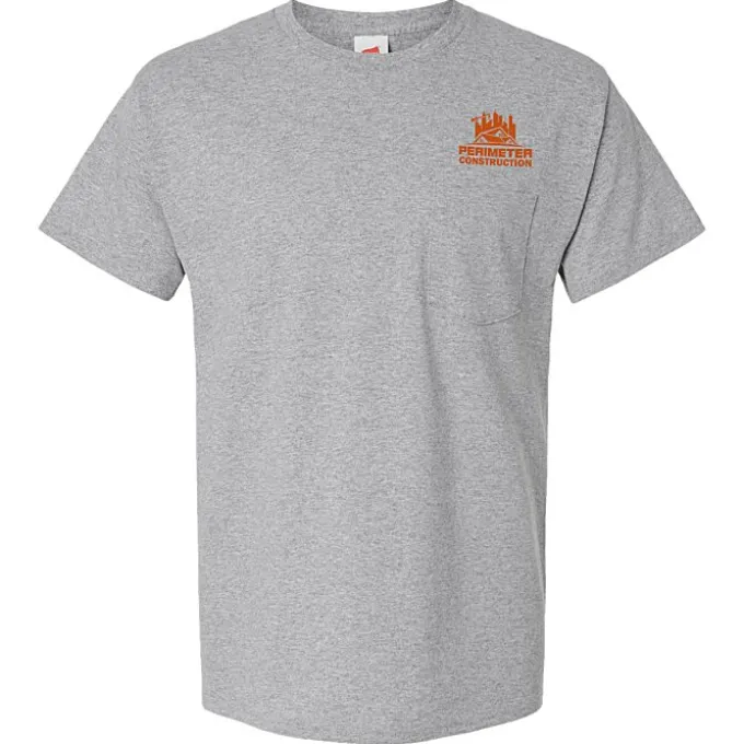 Hanes Essential-T Pocket T-Shirt