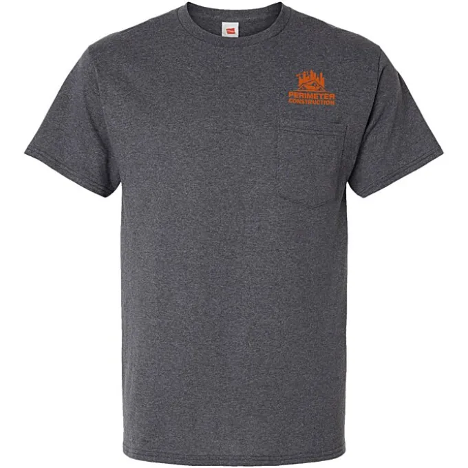 Hanes Essential-T Pocket T-Shirt