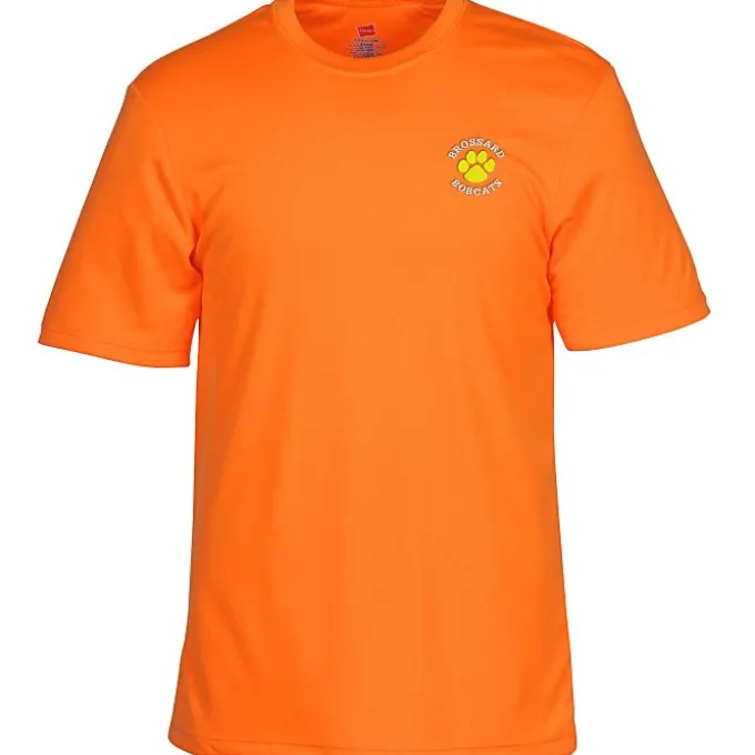 Hanes 4-oz Cool Dri T-Shirt - Men's - Embroidered