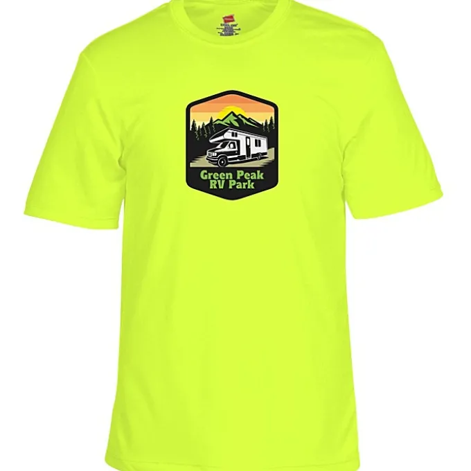 Hanes 4-oz Cool Dri T-Shirt - Men's - Full Color