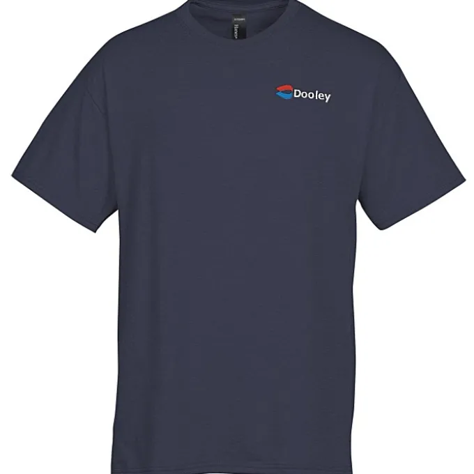 Hanes Perfect-T Tri-Blend T-Shirt - Men's - Embroidered