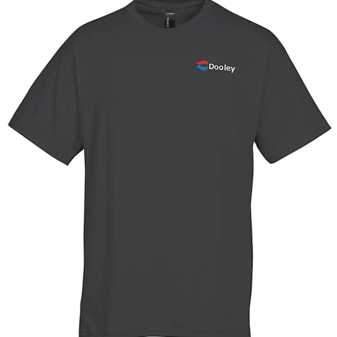 Hanes Perfect-T Tri-Blend T-Shirt - Men's - Embroidered