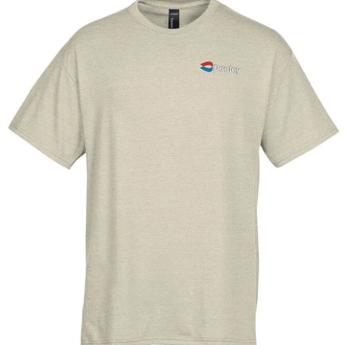 Hanes Perfect-T Tri-Blend T-Shirt - Men's - Embroidered