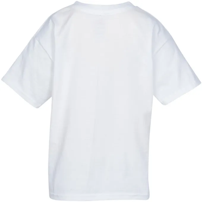 Hanes Perfect-T - Youth - White - Screen