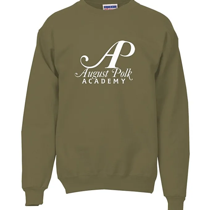 Hanes Ultimate Cotton Crew Sweatshirt - Screen