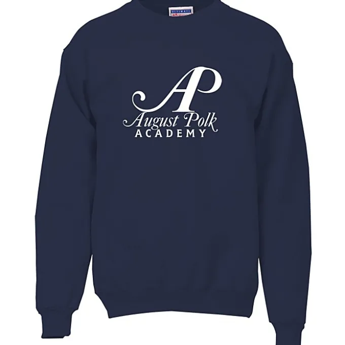 Hanes Ultimate Cotton Crew Sweatshirt - Screen