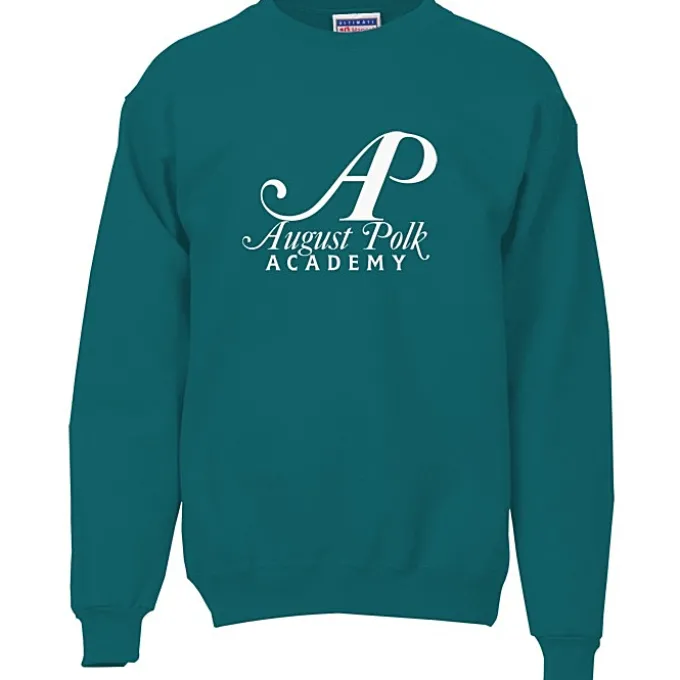 Hanes Ultimate Cotton Crew Sweatshirt - Screen