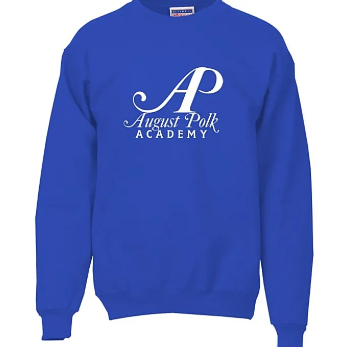 Hanes Ultimate Cotton Crew Sweatshirt - Screen