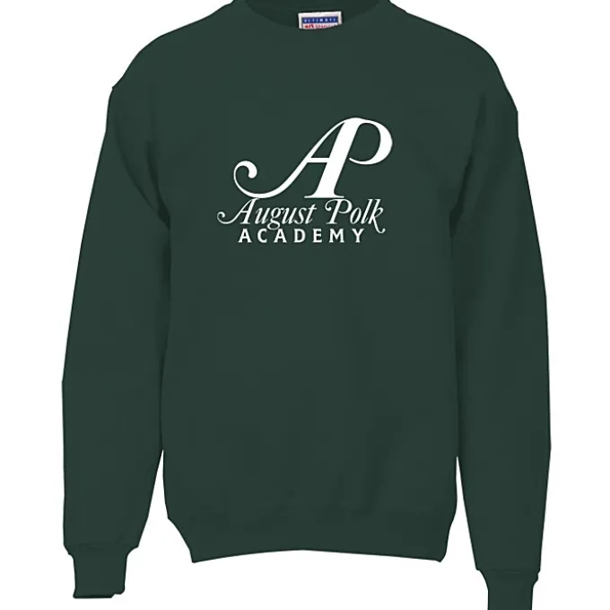 Hanes Ultimate Cotton Crew Sweatshirt - Screen