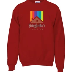 Hanes Ultimate Cotton Crew Sweatshirt - Full Color
