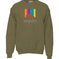 Hanes Ultimate Cotton Crew Sweatshirt - Full Color