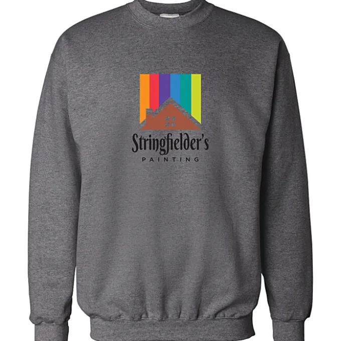 Hanes Ultimate Cotton Crew Sweatshirt - Full Color