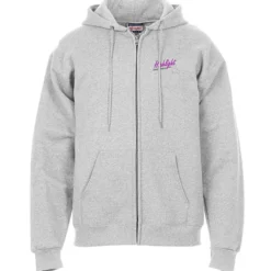 Hanes Ultimate Cotton Full-Zip Hoodie - Embroidered