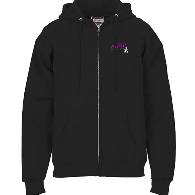 Hanes Ultimate Cotton Full-Zip Hoodie - Embroidered