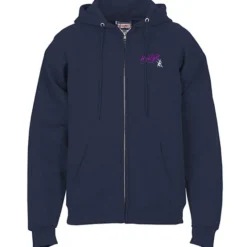 Hanes Ultimate Cotton Full-Zip Hoodie - Embroidered