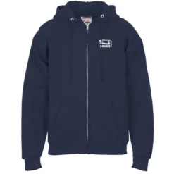 Hanes Ultimate Cotton Full-Zip Hoodie - Screen