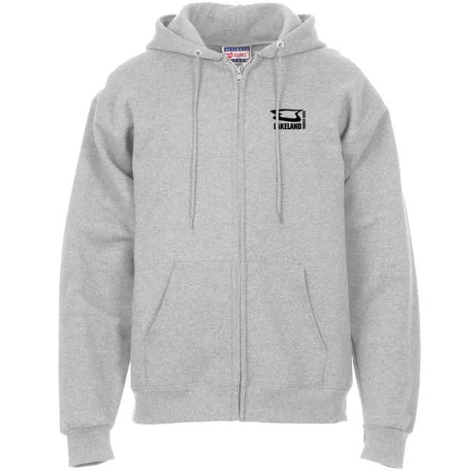 Hanes Ultimate Cotton Full-Zip Hoodie - Screen