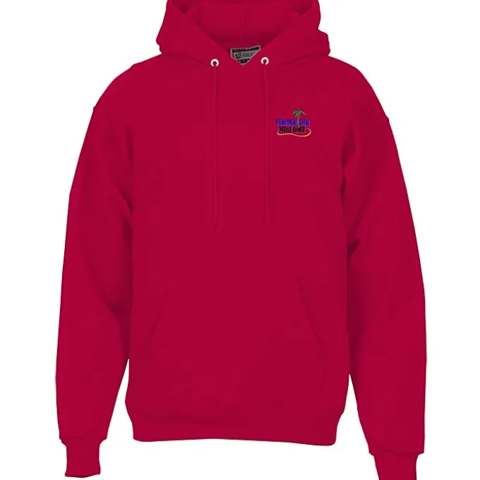 Hanes Ultimate Cotton Hoodie - Embroidered