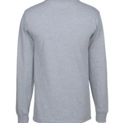 Hanes Workwear Pocket Long Sleeve T-Shirt - Embroidered
