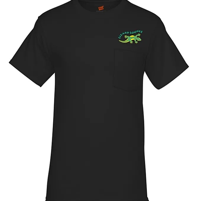 Hanes Workwear Pocket T-Shirt - Embroidered