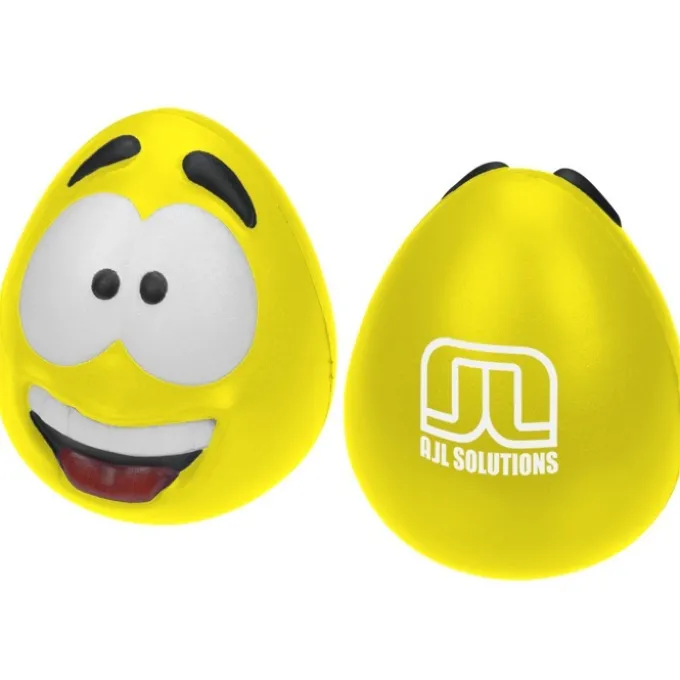 Happy Face Squishy Stress Reliever - 24 hr