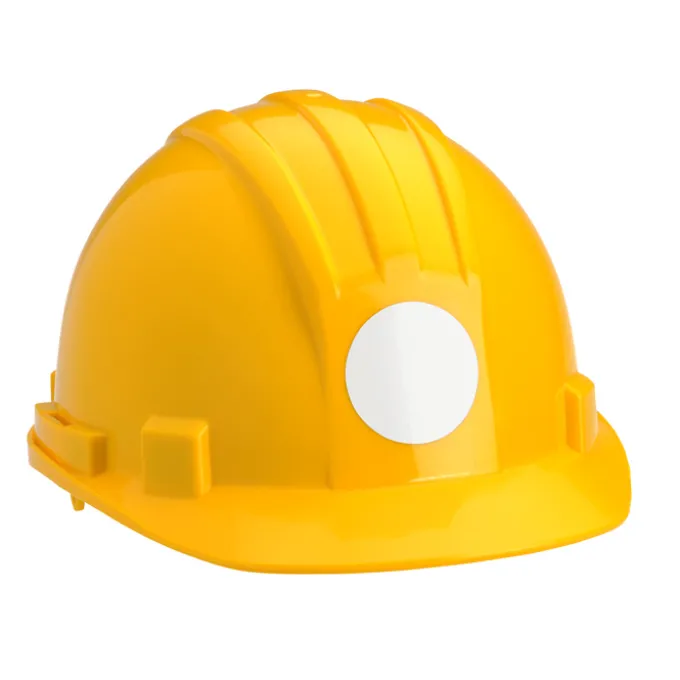 Hard Hat Sticker - Circle - 2 inches Dia